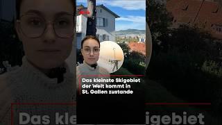 Das kleinste Skigebiet der Welt kommt in St. Gallen zustande