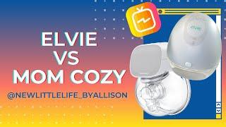 MomCozy VS Elvie | Wearable breast pump comparison