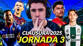  Mis Predicciones Jornada 3 de la Liga MX Clausura 2025 