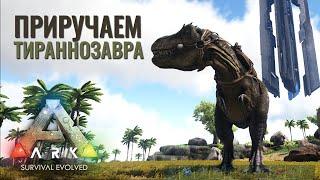 Суперприручение Тираннозавра в Ark: Survival Evolved. Ragnarok