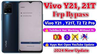 Vivo Y21T Frp Bypass Android 13 New Method 2024 || Vivo V2135 Frp Unlock Without PC