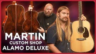 We Take Martin Deluxe Up A Notch! Alamo Exclusive Custom Shop Deluxe Guitars