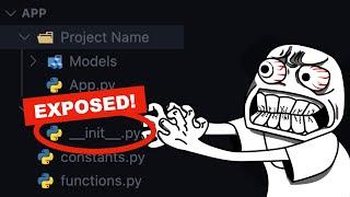 __init__.py File Exposed | Why it’s used in Python Projects ?