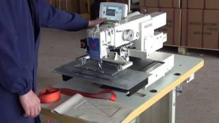 Programmable electronic pattern sewing machine with Direct Drive