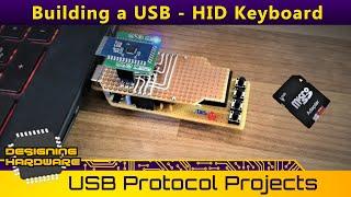 Building a USB - HID Keyboard (DIY on a prototyping board)