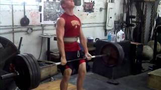 Steve Coyne 420 X 5 reps 3 inch deficit deadlift (WWW.JOSHSTRENGTH.COM)