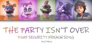 FNAF SECURITY BREACH SONG "The Party Isn't Over" ENG lyrics