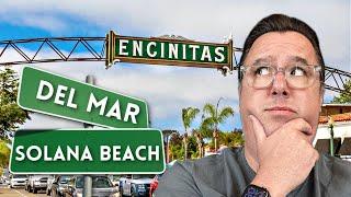 Living in Del Mar vs Solana Beach Vs Encinitas