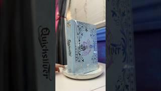 Rebinding Quicksilver by Callie Hart into a custom copy  #bookbinding #fantasybooks #quicksilver