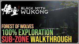 Forest of Wolves 100% Walkthrough Black Myth Wukong – All Collectibles