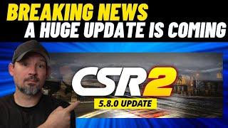CSR2 Huge News - New Events - New Cars- New Thingy Dingys