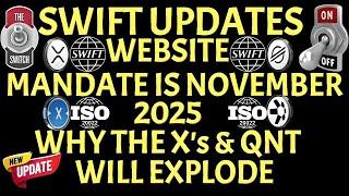 ️November 2025 Mandate Update: XLM, XRP, XDC, QNT Explosion #iso20022