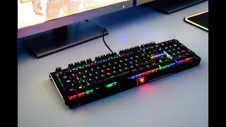 ПОЛНЫЙ ОБЗОР ИГРОВОЙ КЛАВИАТУРЫ Trust GXT 890 Cada RGB Mechanical Keyboard (21808)  ( РАСПАКОВКА )