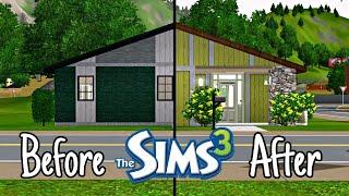 The Sims 3 Перестройка стартового дома  /  starting house remodeling  / The Sims 3