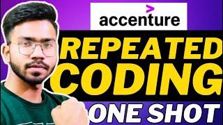 Accenture Coding Questions with Answers| Accenture Coding Assessment 2024-25