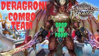 DERAGRON COMBO TEAM SUMMONERS WAR