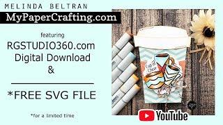 FREE SVG/RG Studio 360 / Cricut Card Shaped/MyPaperCrafting/Crafty Melinda