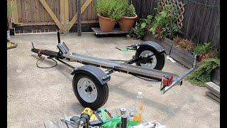 Port-A-Chopper Motorcycle Trailer Assembly and Setup