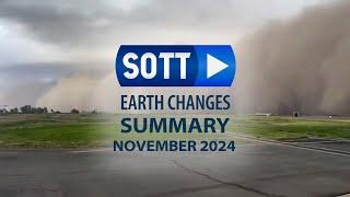 SOTT Earth Changes Summary - November 2024: Extreme Weather, Planetary Upheaval, Meteor Fireballs