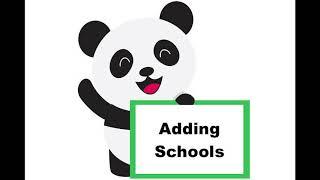 Adding Schools to Your FeedbackPanda Account