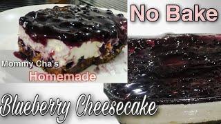 No Bake Blueberry Cheesecake | Team Tusoy