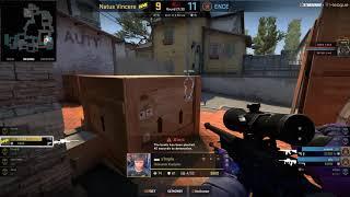 s1mple 1v4 clutch vs ENCE