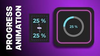 Create Progress Ring in Figma | Quick Figma Animation