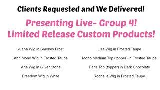 4th Group of Limited Release Products Revealed!  Preorder Only (Official Godiva's Secret Wigs Video)