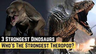3 Strongest Dinosaurs In The Jurassic Universe  #jurassicworldrebirth #jurassicworld #drex
