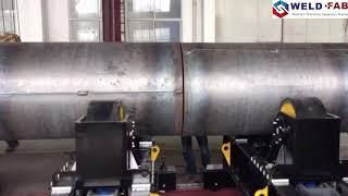 Weld-Fab Welding Rotator/Fit Up Growing Line For Automatic Welding