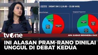 Debat Kedua Pilgub Jakarta, Netizen Nilai Pram-Doel Unggul | AKIP tvOne