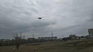 Испытательные полёты квадрокоптера 2 на контроллере matek + arducopter