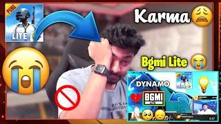 @DynamoGaming On Bgmi Lite  Karma 