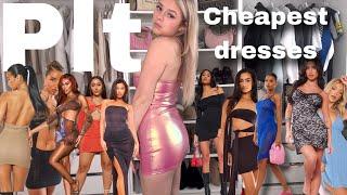 PLT cheapest dresses | try on haul