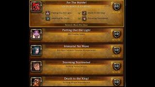 World of Warcraft: For the Horde! Achievement all 4 bosses.