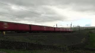 Southbound Royal Mail train at Greenholme, UK