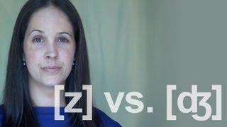 ZZ vs. JJ (buzz vs. budge) Sounds:  American English Pronunciation