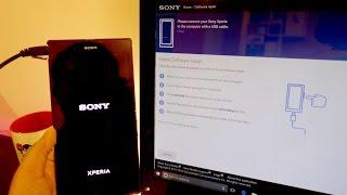 Repair Android software/Factory reset/Reinstall Android on any Sony Xperia phone