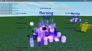 ROBLOX Script Showcase: Burning Void