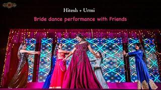 Bole Chudiyan | Bride Dance Performance with Friends | HItesh + Urmi | #hitmi