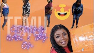 TEMU CLOTHING HAUL & TRY ON   AT IT AGAIN!!