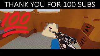 ROBLOX ARSENAL MONTAGE!100 SUBSCRIBERS SPECIAL!!!