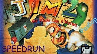 Разбор EARTHWORM JIM 2 (SEGA) SPEEDRUN - Червяк Джим 2 Спидран разбор! Мировой рекорд