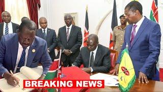 BREAKING NEWS! PRESIDENT RUTO, RAILA LIVE AT KICC TO SIGN IEBC BILL AFTER PRESURE FROM GEN Z DEMOZ