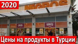 Цены на продукты в Турции 2020 (Migros)