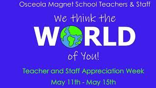 May 12th Osceola Magnet Announcements!