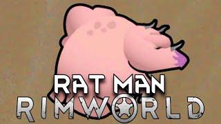 I Made a Rat Man in Rimworld Vanilla Genetics Expanded