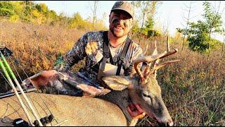 MICHIGAN Public Land BUCK Hunt!!!...Creatures of Edge!!!...Catch and Cook.