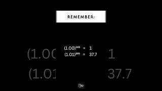 0.1% everyday is BETTER than 0... ;)) ️ #success #lifelessons #money #ytshorts