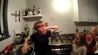 9 year old boy eating Bhut Jolokia Chillie(Ghost Chilli)